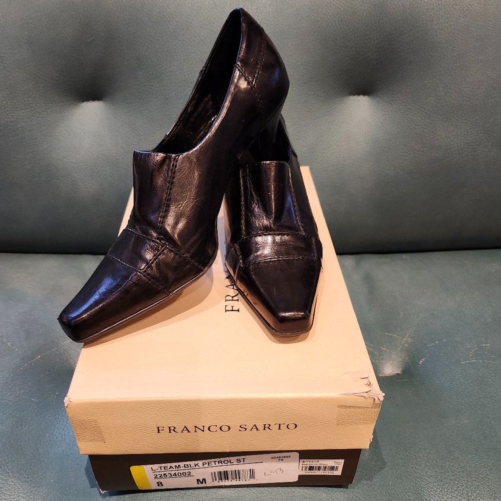 FRANCO SARTO - L Team Black Petrol St Bootie Heel